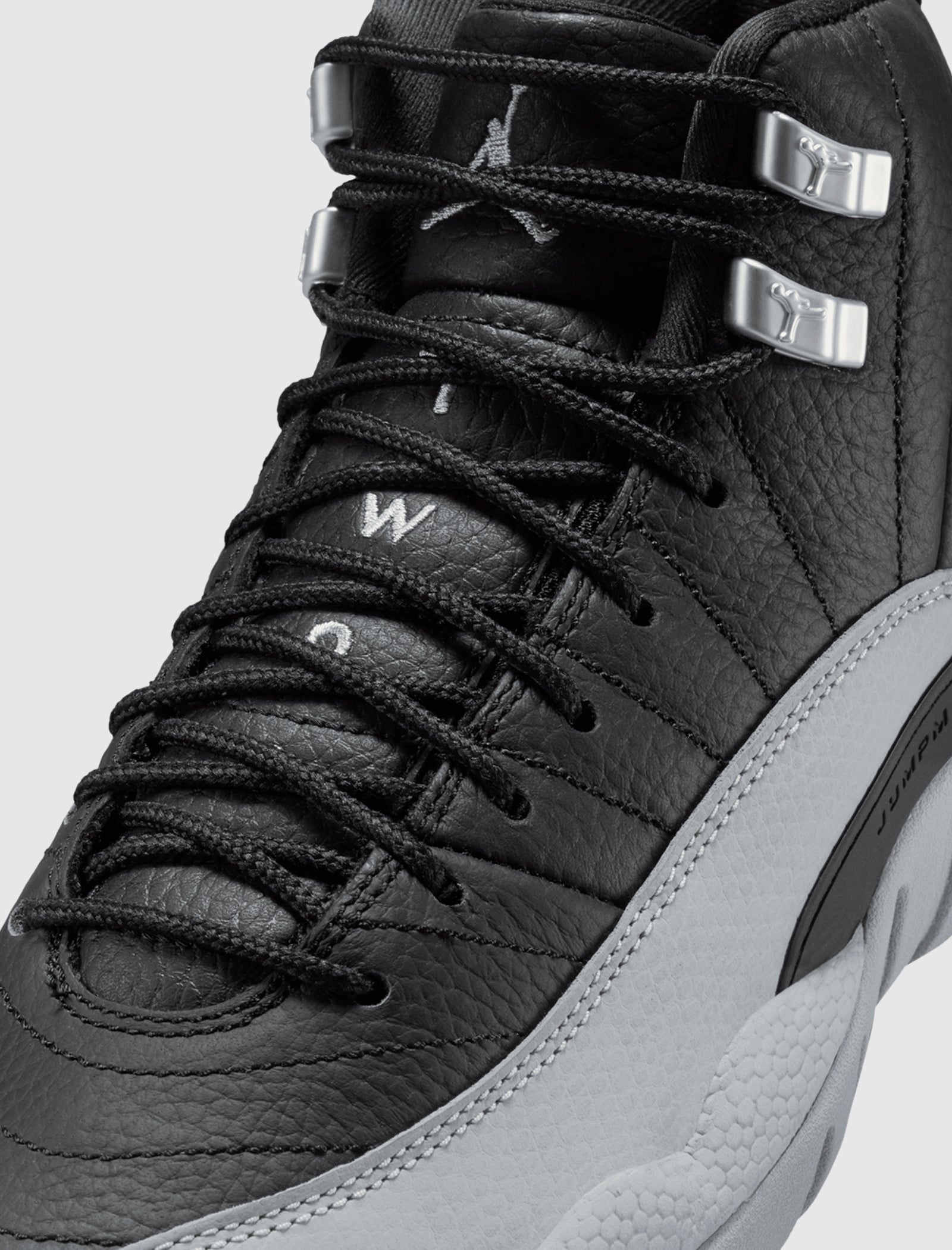 AIR JORDAN 12 RETRO BLACK WOLF GREY GS