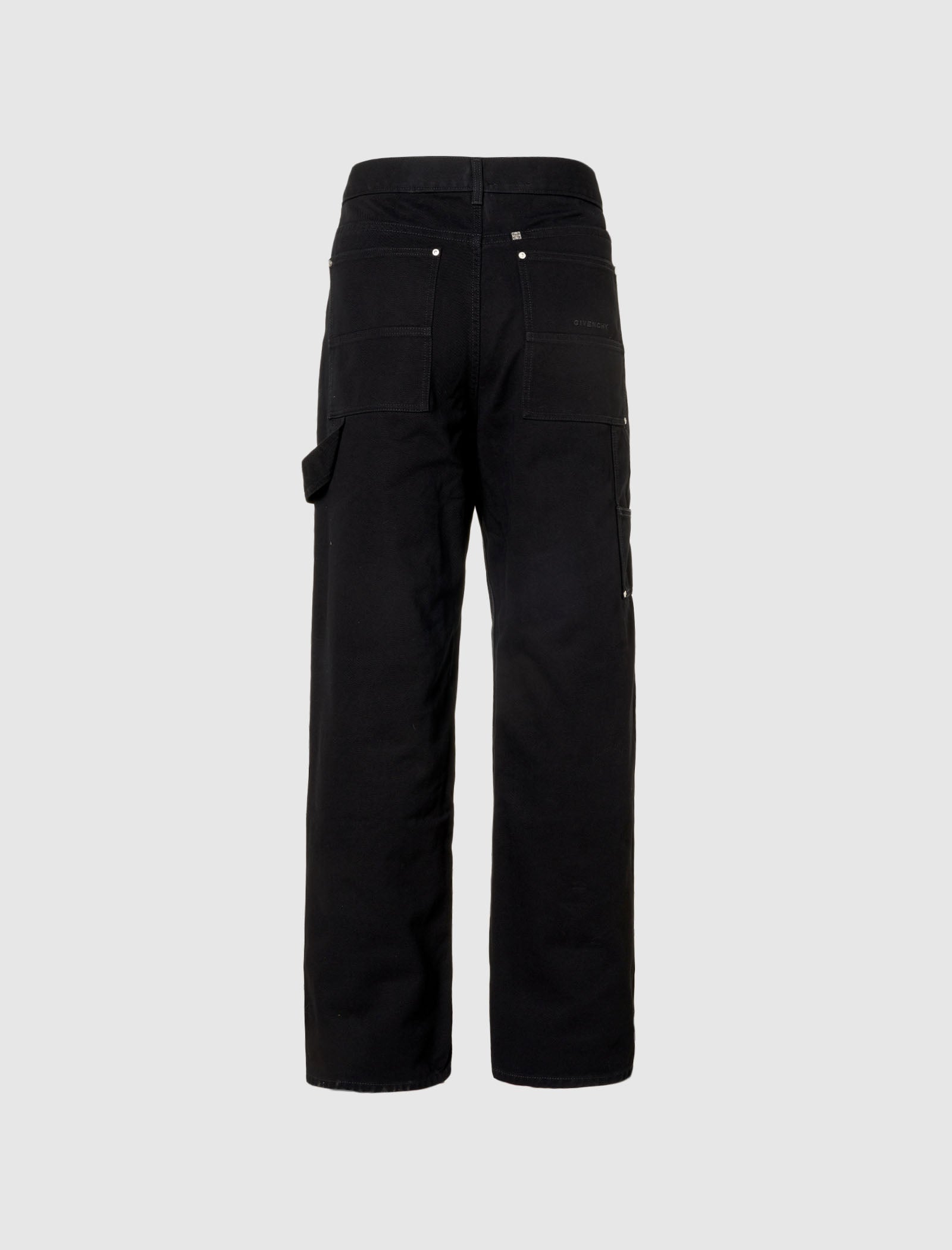 Givenchy Black Zip Cargo Pants