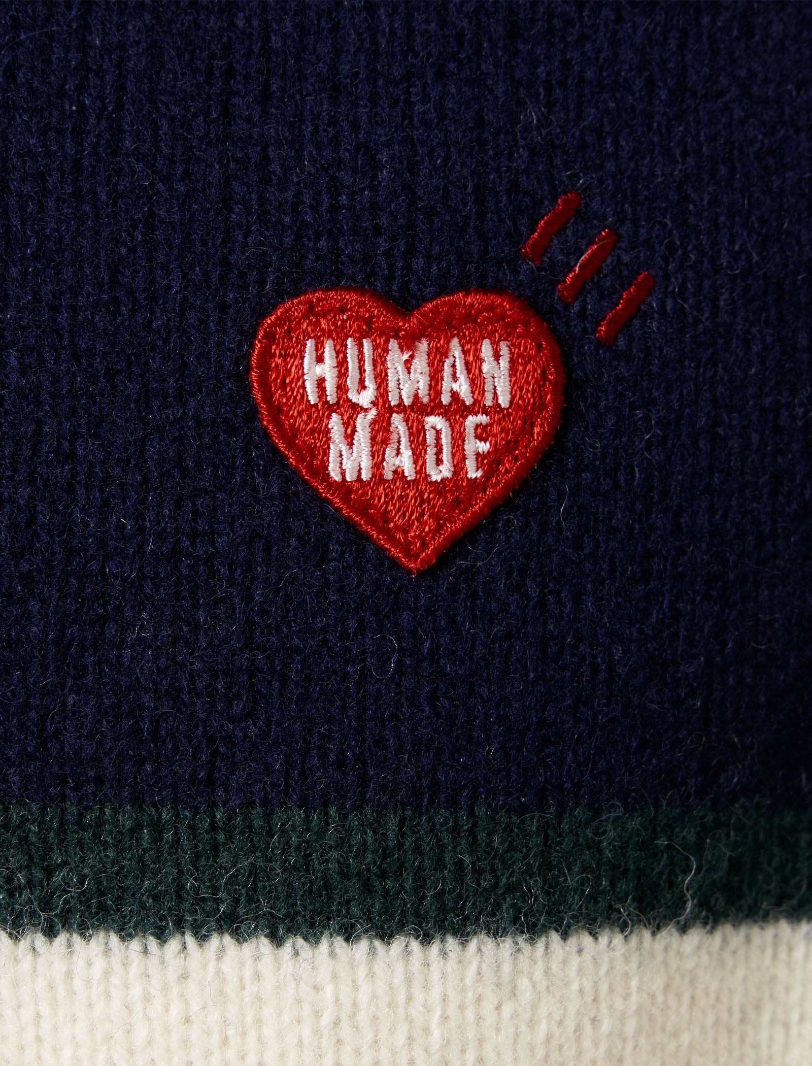 HUMAN MADE RUGBY KNIT SWEATER – A Ma Maniere