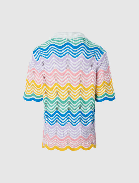 WAVE KNIT SHIRT