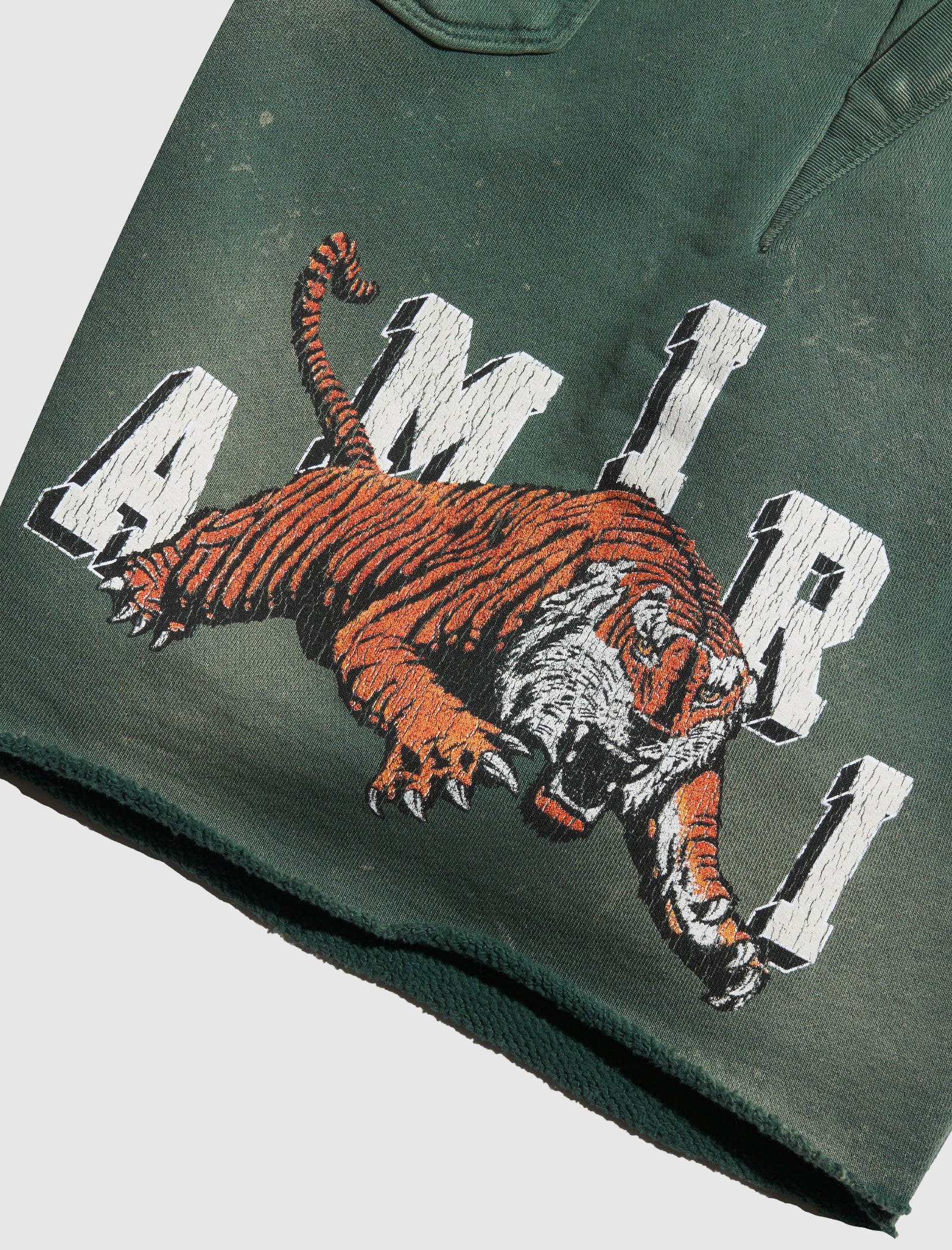 AMIRI Vintage Tiger short-sleeve T-shirt, Green