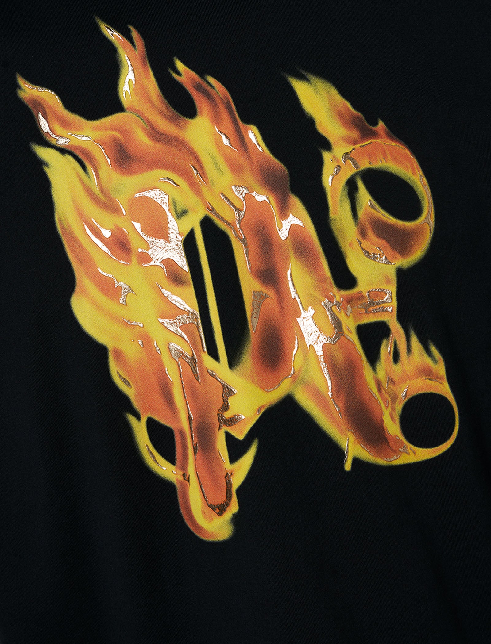 PALM ANGELS BURNING MONOGRAM TEE – A Ma Maniere