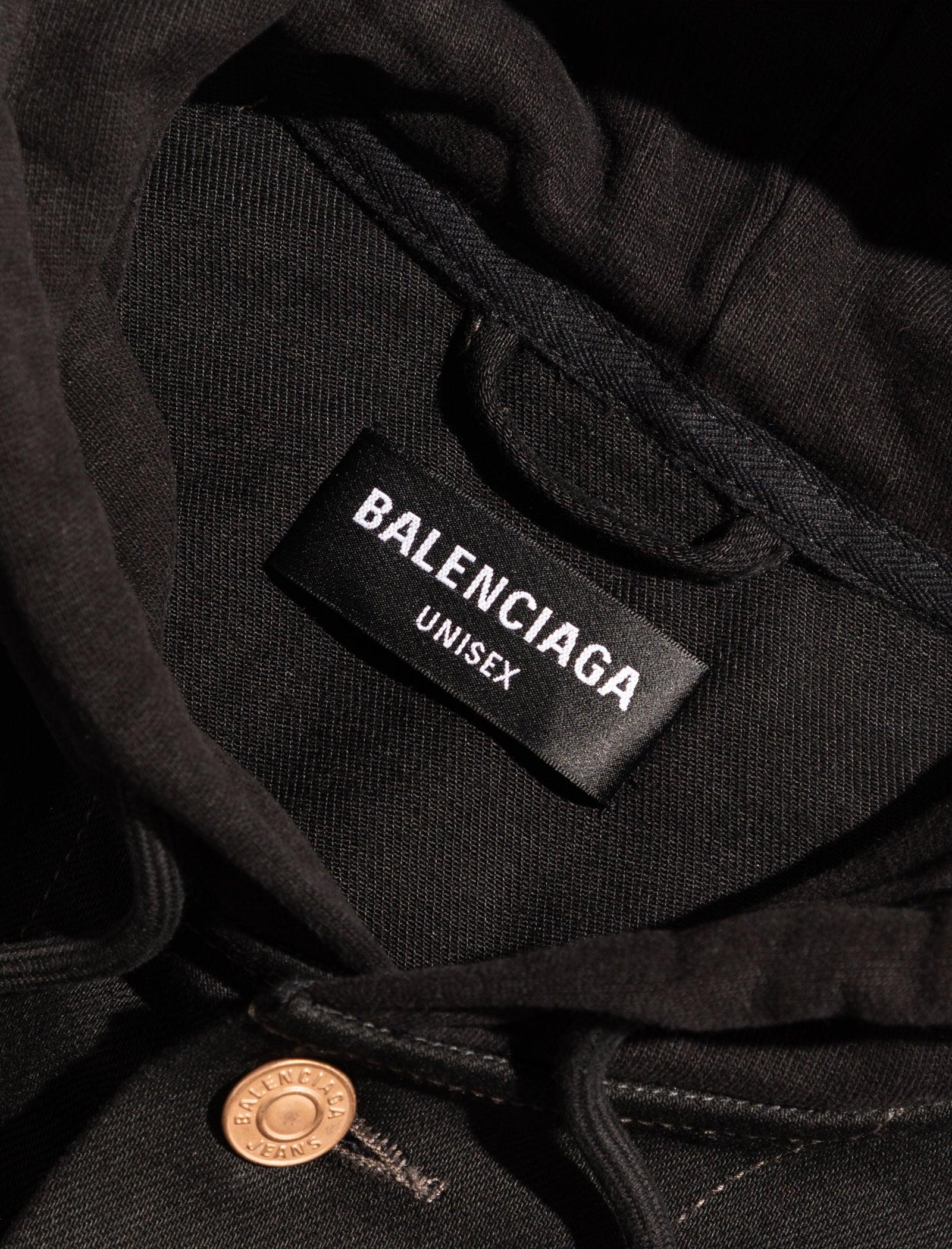 Sweatshirt Balenciaga Black size L International in Cotton  29370240