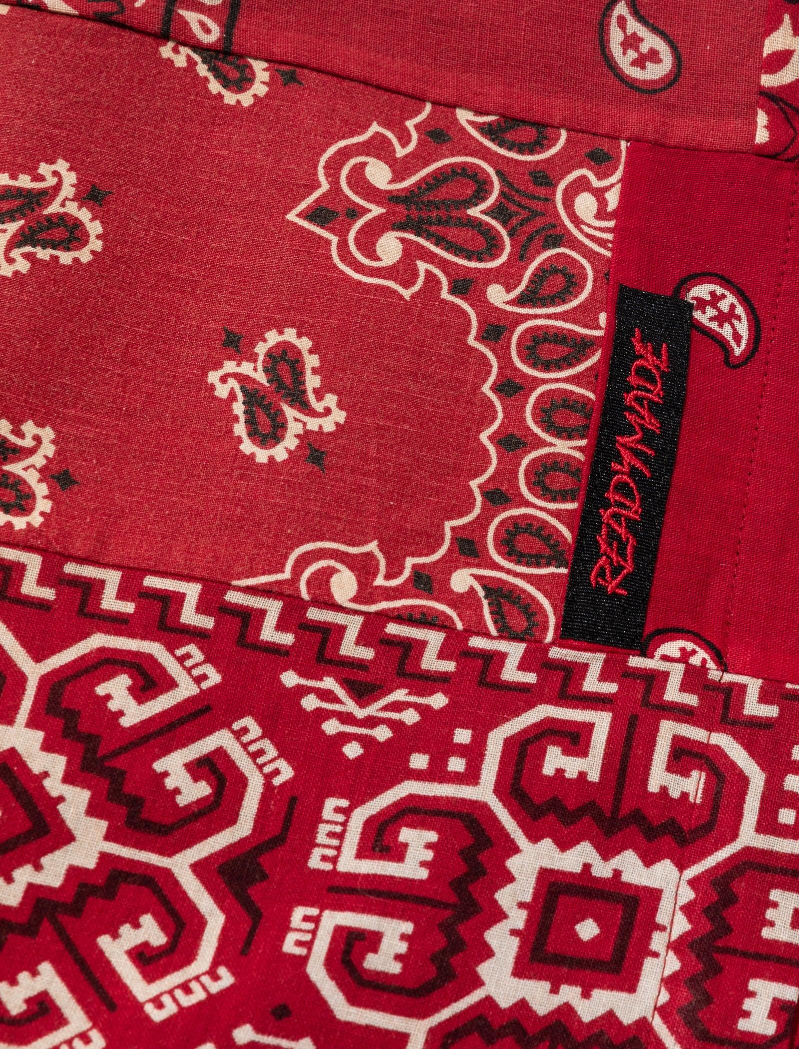 Readymade bandana-print Cotton Shirt - Red